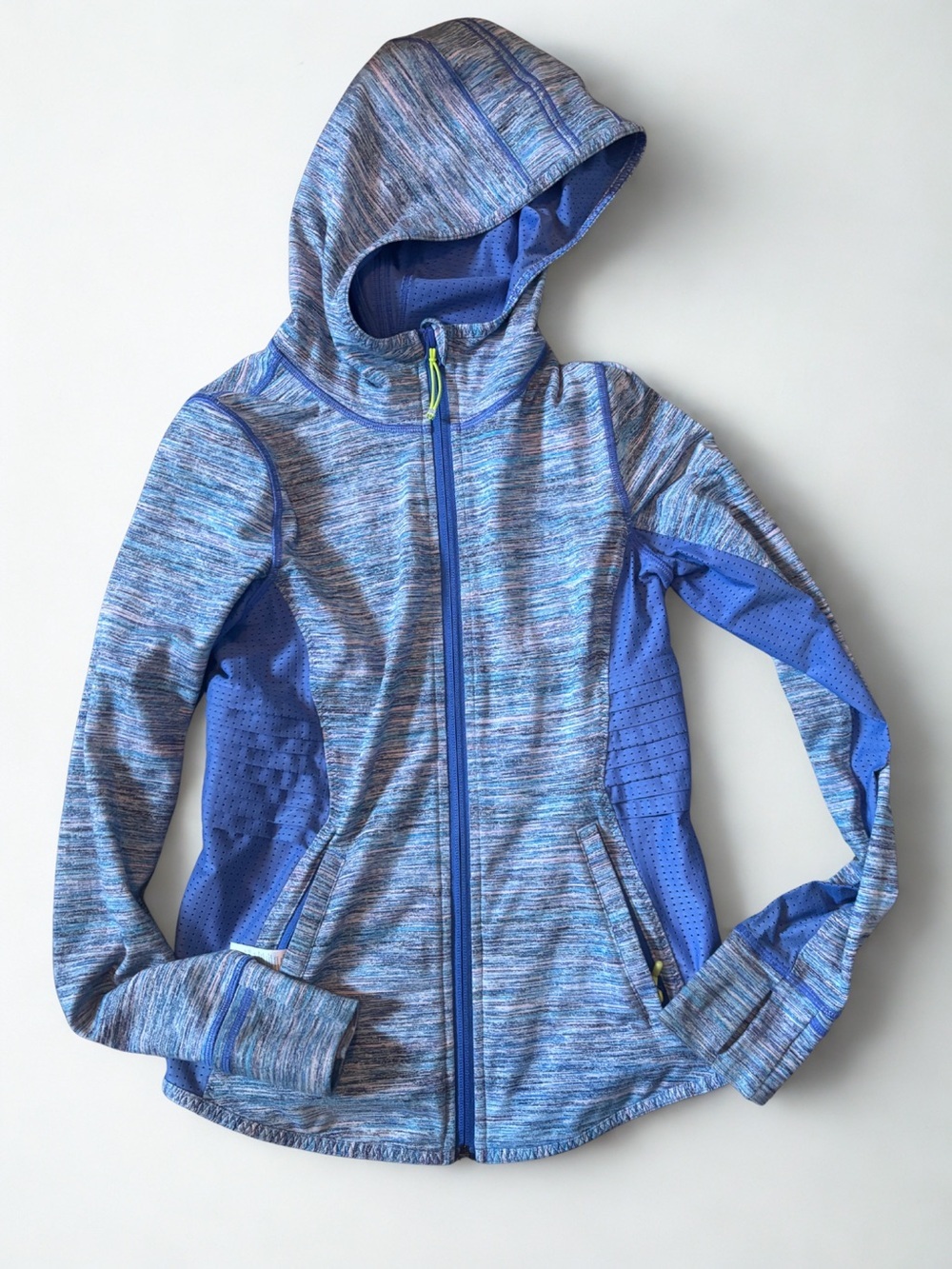Ivivva (kids lululemon) Zip Up Jacket Sz 12 youth hoodie athletic yoga dance GUC
